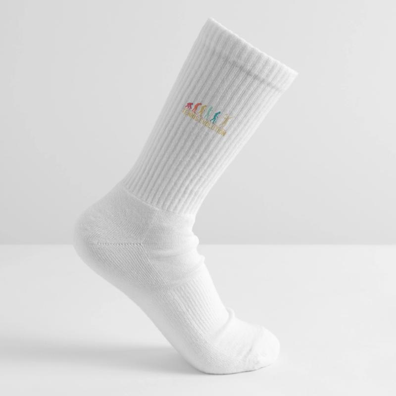 Tennis Evolution Evolution Conception graphique Chaussettes de tennis bio enfant
