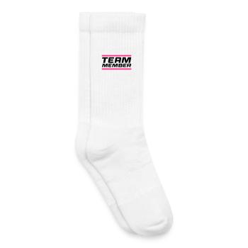 Team Member - Kids Tennis Socks - white - Right