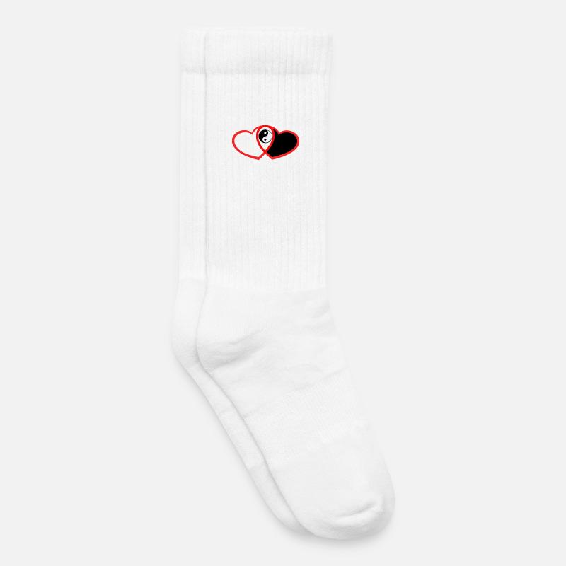 Beingungslose Liebe - Kinder Tennissocken - Weiß