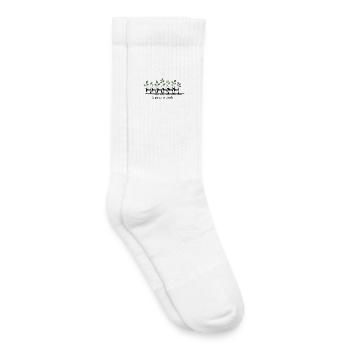 Chaises Verdant Thinkspace - Chaussettes de tennis bio enfant - blanc - Droite