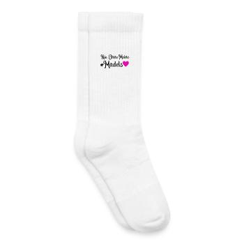 Nie ohne meine Mädels - Kinder Tennissocken - Weiß - Rechts