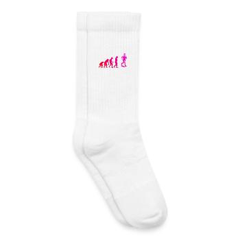 Running perfekt für jeden Rennen - Kinder Tennissocken - Weiß - Rechts