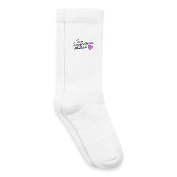 Hen Party Team - Kids Tennis Socks - white - Right