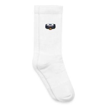 Savo Guys Duo 17 Friends' Evening by the Campfire - Kids Tennis Socks - white - Right