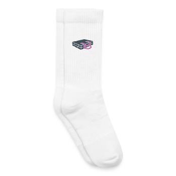Bouldermatte Crashpad Klettern - Kinder Tennissocken - Weiß - Rechts