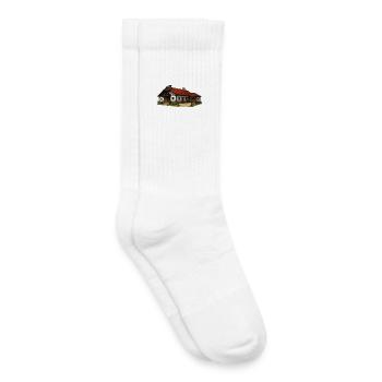 Ferme rustique - Chaussettes de tennis bio enfant - blanc - Droite
