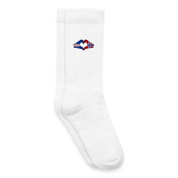 Kap Verde Norwegen Flagge Hände Herzform - Kinder Tennissocken - Weiß - Rechts