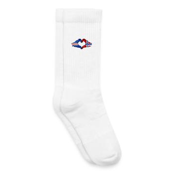 Kap Verde Norwegen Flagge Hände Herzform used - Kinder Tennissocken - Weiß - Rechts