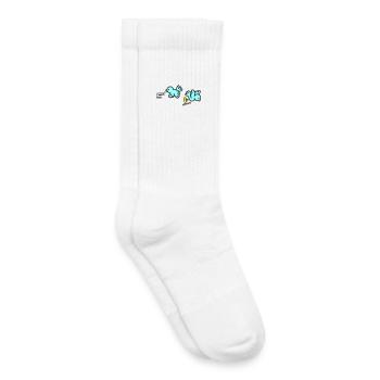 when birds fart - Kinder Tennissocken - Weiß - Rechts
