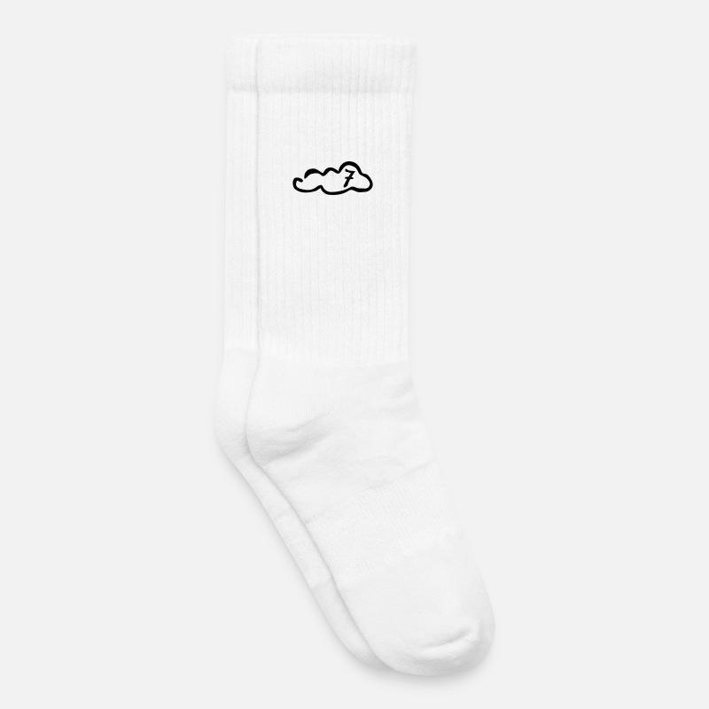 Wolke 7 - Kinder Tennissocken - Weiß
