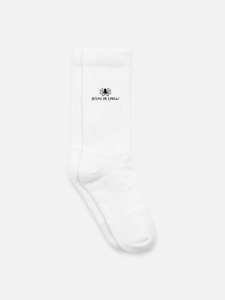 Release the Kraken - Kids Tennis Socks - white