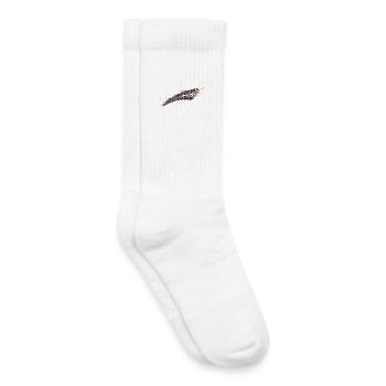 coloré voiture pneu bande de roulement frein piste graffiti - Chaussettes de tennis bio enfant - blanc - Droite