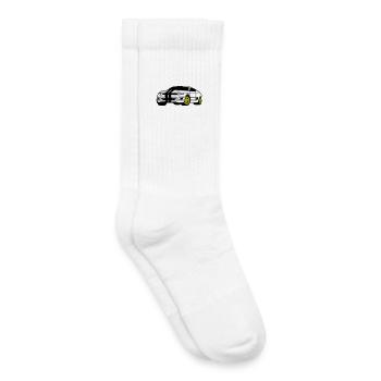 Voiture de sport - Voiture de sport - Coupé - Chaussettes de tennis bio enfant - blanc - Droite