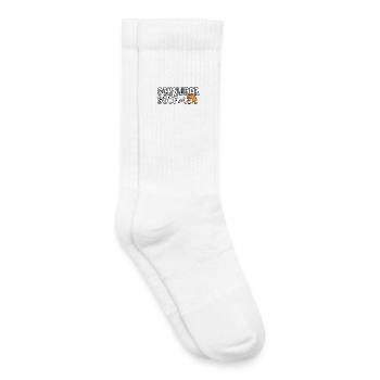 Schnudergoof Lausbub - Kinder Tennissocken - Weiß - Rechts