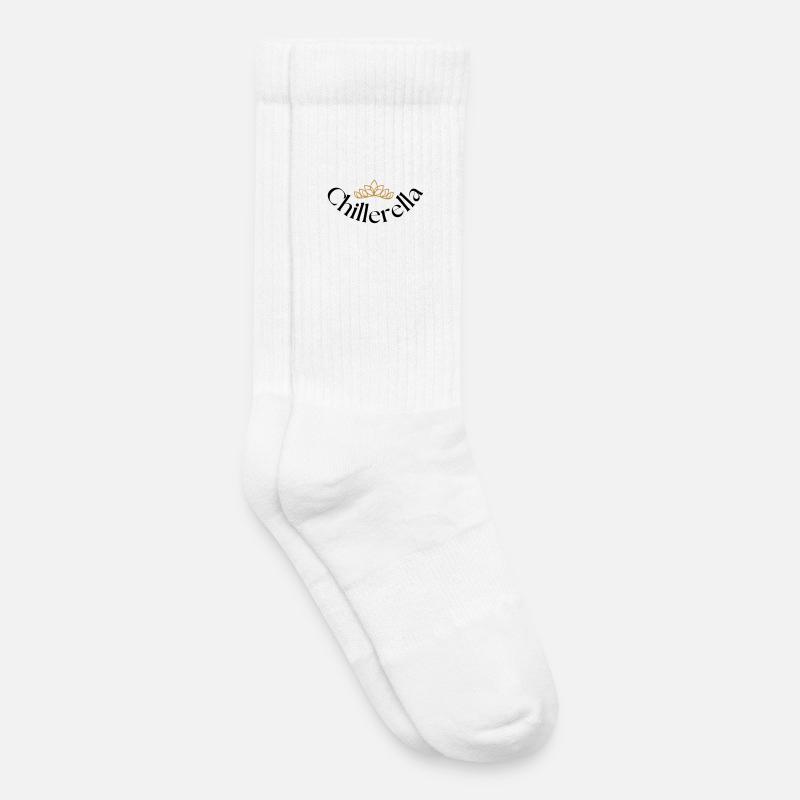 Chillerella - Kinder Tennissocken - Weiß