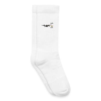 C-2A Greyhound - Kids Tennis Socks - white - Right