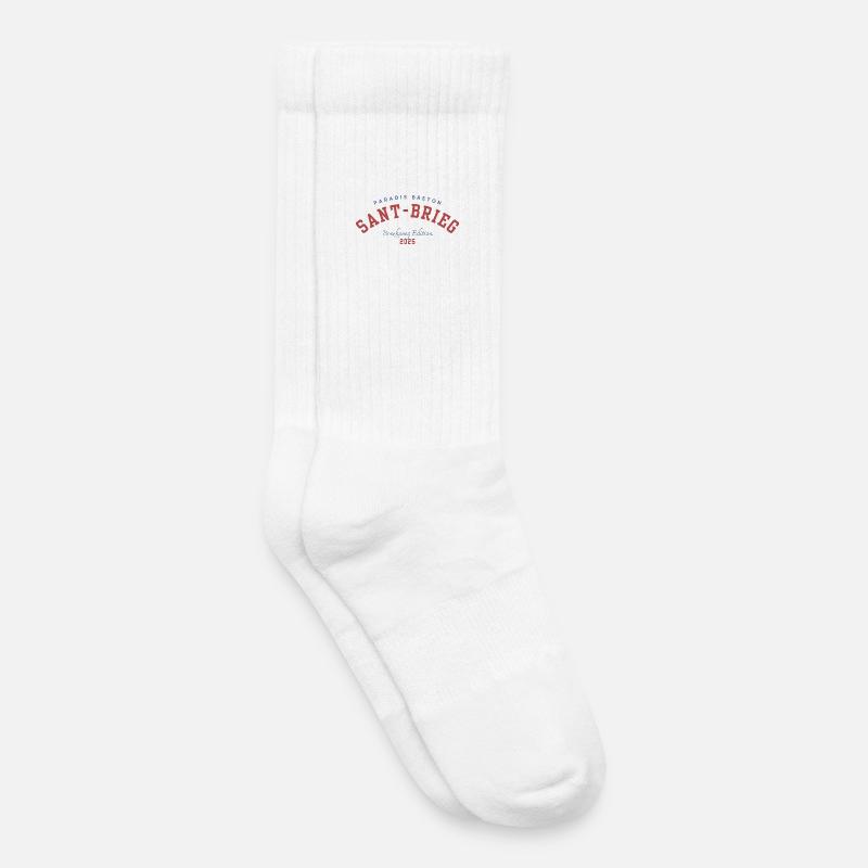 Saint-Brieuc 2025 - Kinder Tennissocken - Weiß