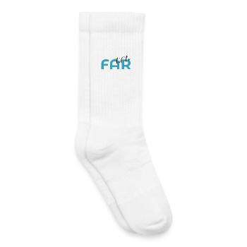 Father of two - Kids Tennis Socks - white - Right