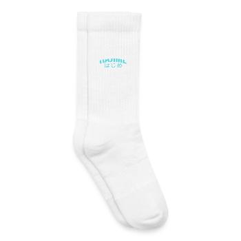 Judo Hajime - Kinder Tennissocken - Weiß - Rechts