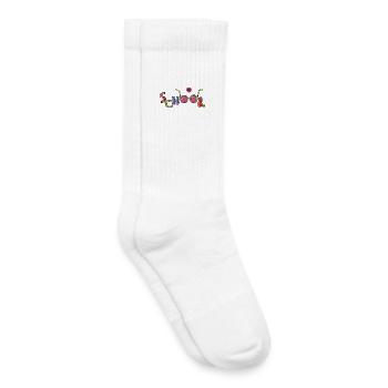 Hello School - Kids Tennis Socks - white - Right
