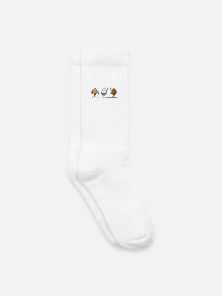 Ballerinas tanzen Ballett - Kinder Tennissocken - Weiß