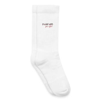 Perfect, not redone (black) - Kids Tennis Socks - white - Right