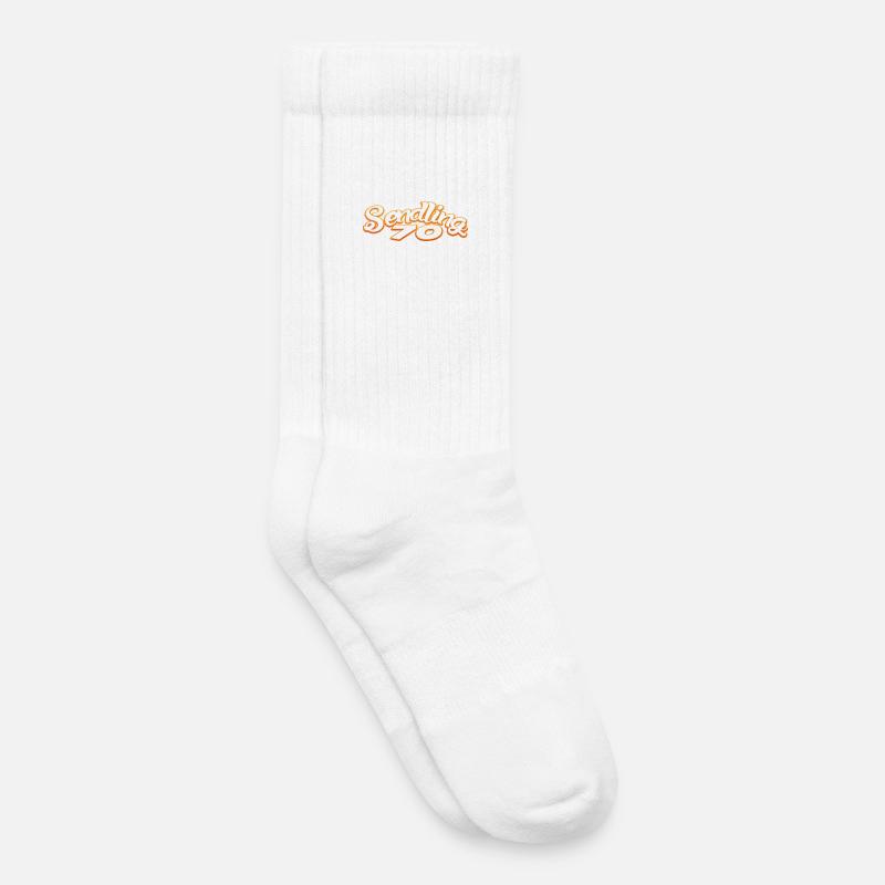 Sendling siebzig 70 Candy München089 Minga 089 - Kinder Tennissocken - Weiß