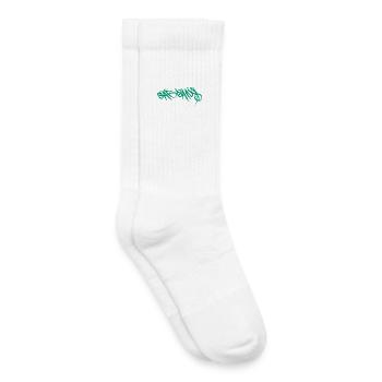 Sargans T-Shirt - Chaussettes de tennis bio enfant - blanc - Droite