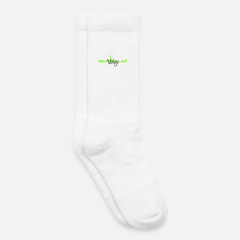 Volkach | Volgi | Main loop - Kids Tennis Socks - white
