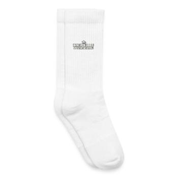 Nicht mein Zirkus, nicht meine Affen - Kinder Tennissocken - Weiß - Rechts