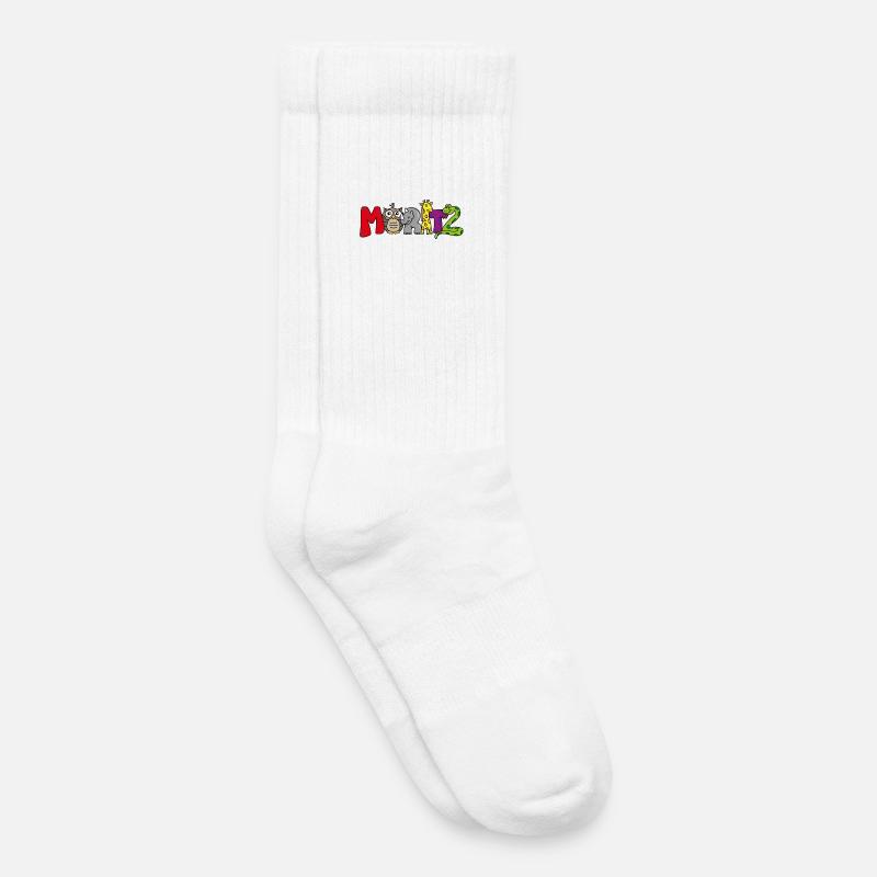 Moritz - Kinder Tennissocken - Weiß