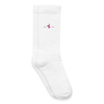 Cheerleader Cheer Mom Cheerleading - Kids Tennis Socks - white - Right