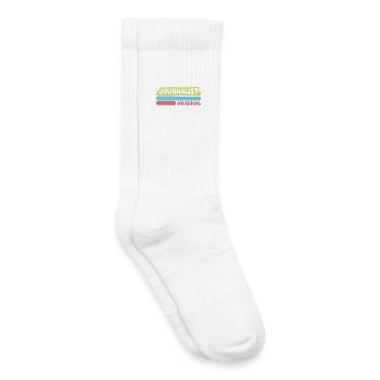 Spruch Journalist - Kinder Tennissocken - Weiß - Rechts
