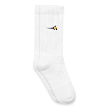 6061912 121727179 Star - Kids Tennis Socks - white - Right