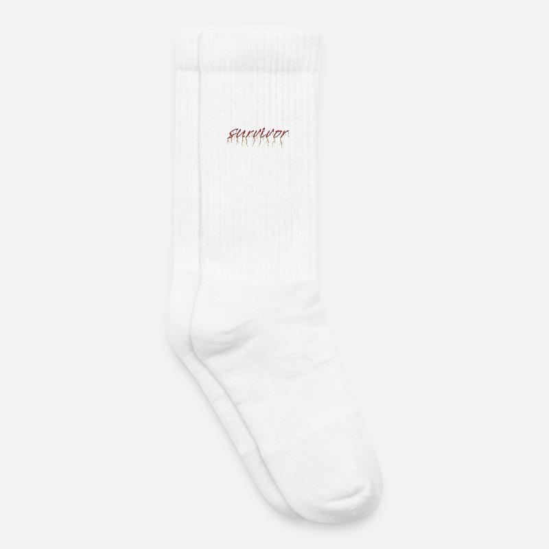survivor - Kinder Tennissocken - Weiß