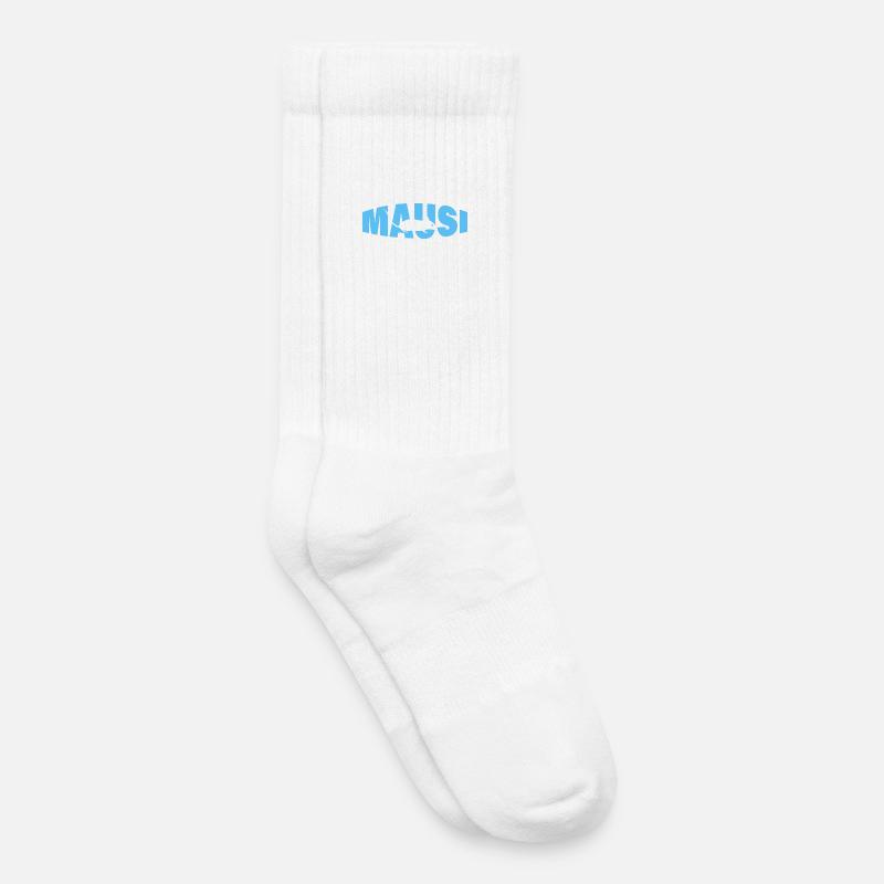 MAUSI - Kinder Tennissocken - Weiß