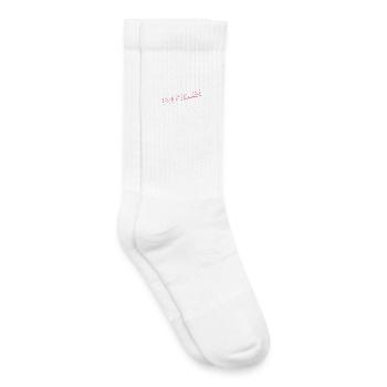 Love is Calling - Kids Tennis Socks - white - Right