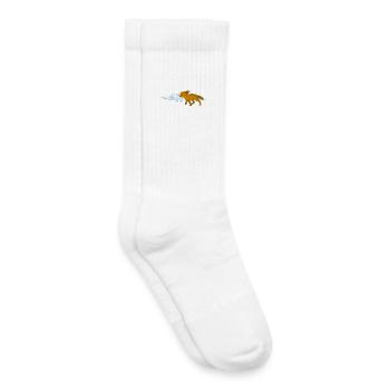 Der Fuchs und der Wind - Kinder Tennissocken - Weiß - Rechts