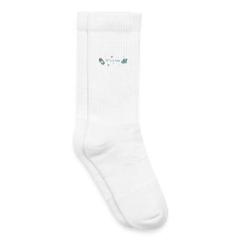It's a Boy Baby Birth Boy Design - Kids Tennis Socks - white - Right