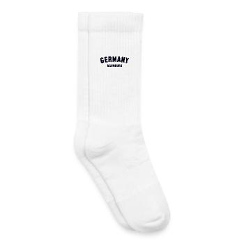 NAUMBURG - Chaussettes de tennis bio enfant - blanc - Droite