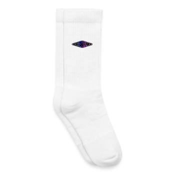 Dreampunk Neon Diamant - Kinder Tennissocken - Weiß - Rechts