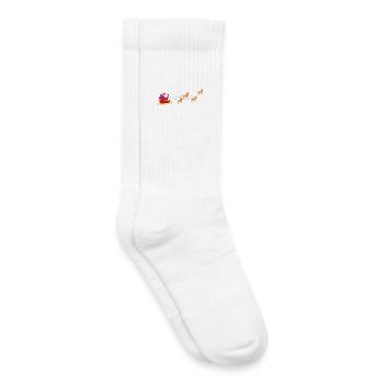 Chihuahua Chihuahueño Santa Claus - Kinder Tennissocken - Weiß - Rechts
