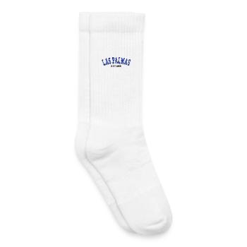 Las Palmas Fondé en 1966 - Chaussettes de tennis bio enfant - blanc - Droite