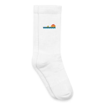 Vintage Rubber Duck Retro Duck Lover Duckie - Kinder Tennissocken - Weiß - Rechts