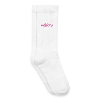 Rostock Graffiti Style T-Shirt - Chaussettes de tennis bio enfant - blanc - Droite