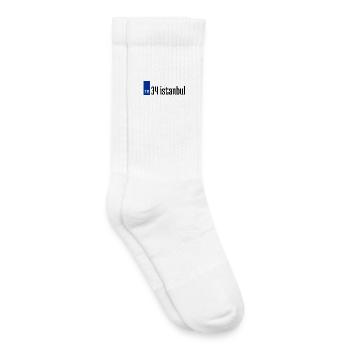 34 İstanbul Plaka Streetwear - Kinder Tennissocken - Weiß - Rechts