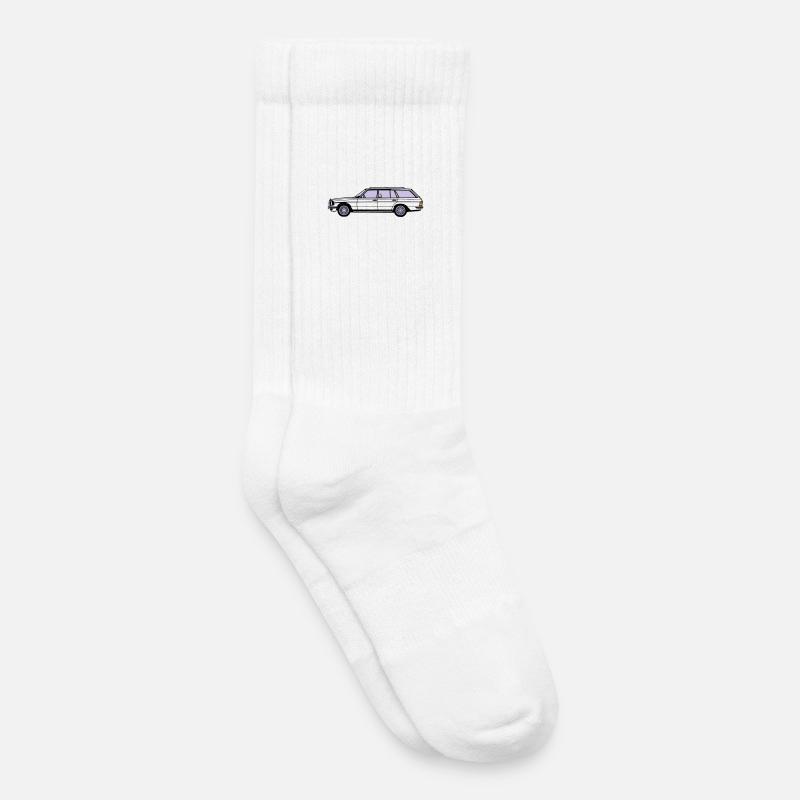 MB W123 T Model Kombi ...(25) - Kinder Tennissocken - Weiß