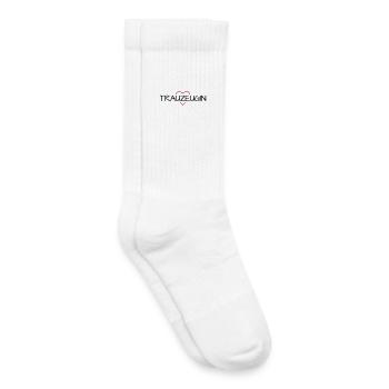 Trauzeugin Herz Junggesellinnenabschied - Kinder Tennissocken - Weiß - Rechts