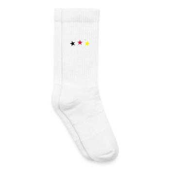 star sports, football - Kids Tennis Socks - white - Right