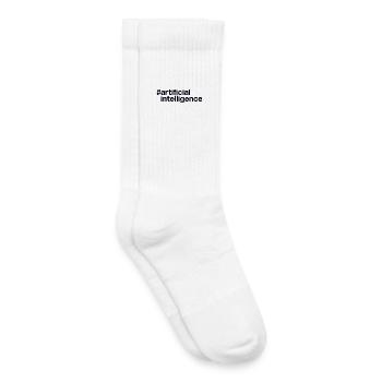Intelligence artificielle Ki - Chaussettes de tennis bio enfant - blanc - Droite